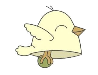 Bellbird Baby logo — a little yellow bird